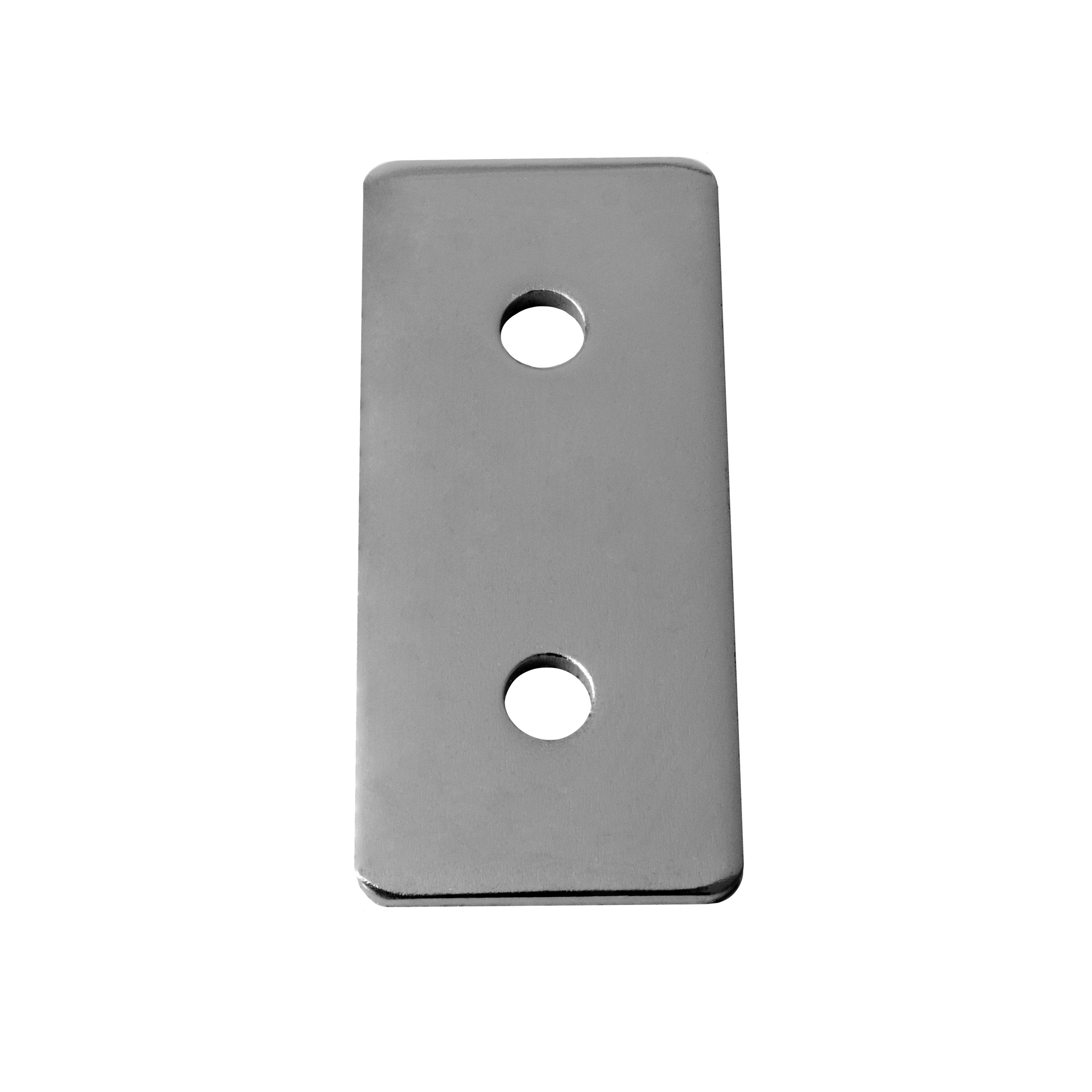 Verbinderplatte - I - 60x25mm Aussen Flachverbinder 30x30 Aluprofil Verbinderplatte - I - 60x25mm Aussen Flachverbinder 30x30 Aluprofil - 4 Stück inkl. Verschraubung