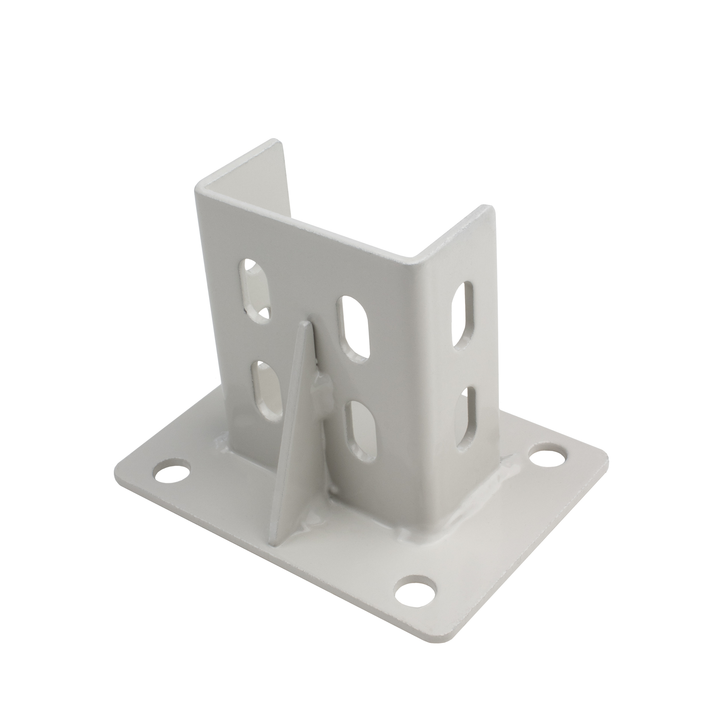 Pfostenkonsole Bodenmontage 30x60 Aluprofil inkl. Profil-Verschraubung