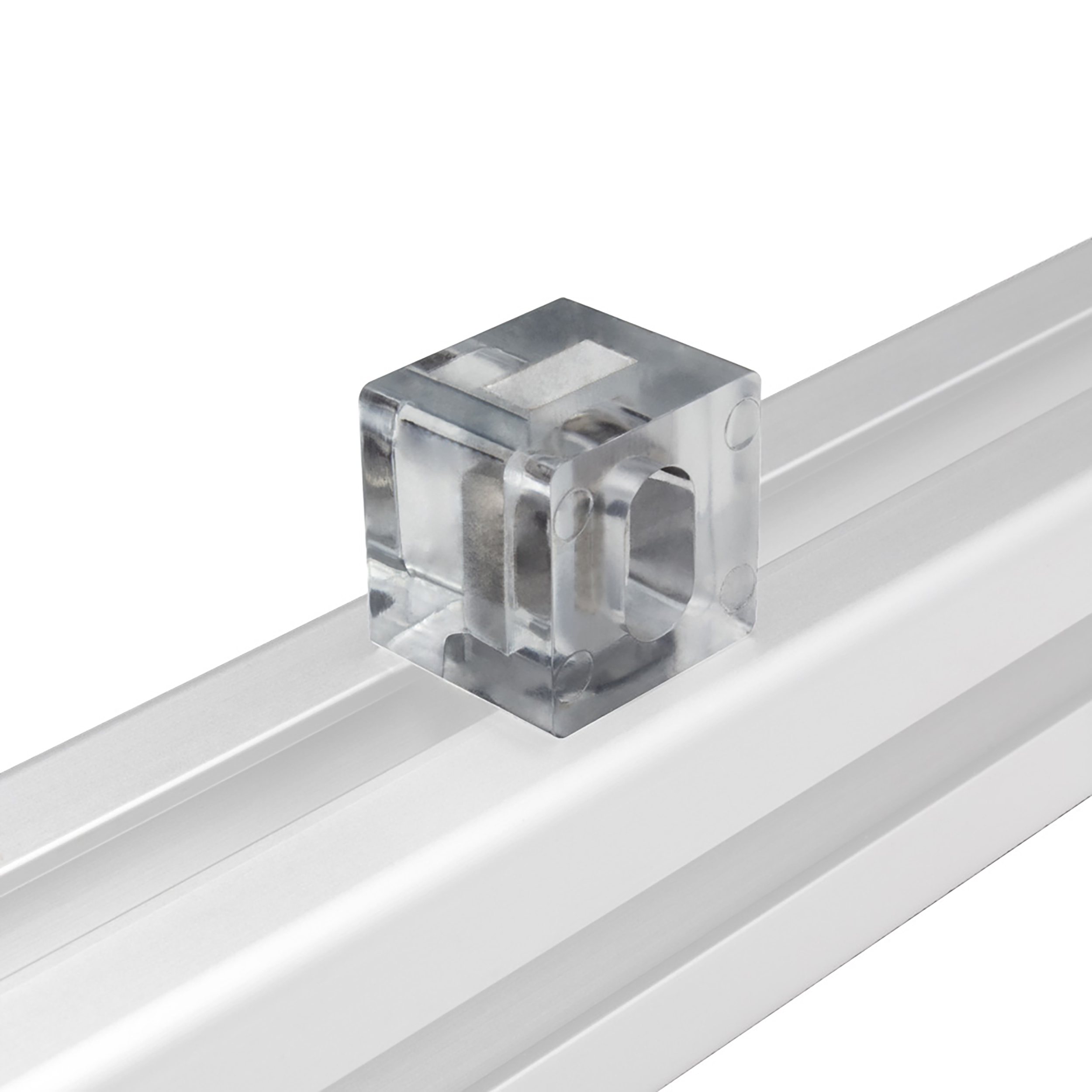 Verbindungsblock Uniblock Nut 8 Kunststoff M6 für Aluprofil 30-er 1 Stück
