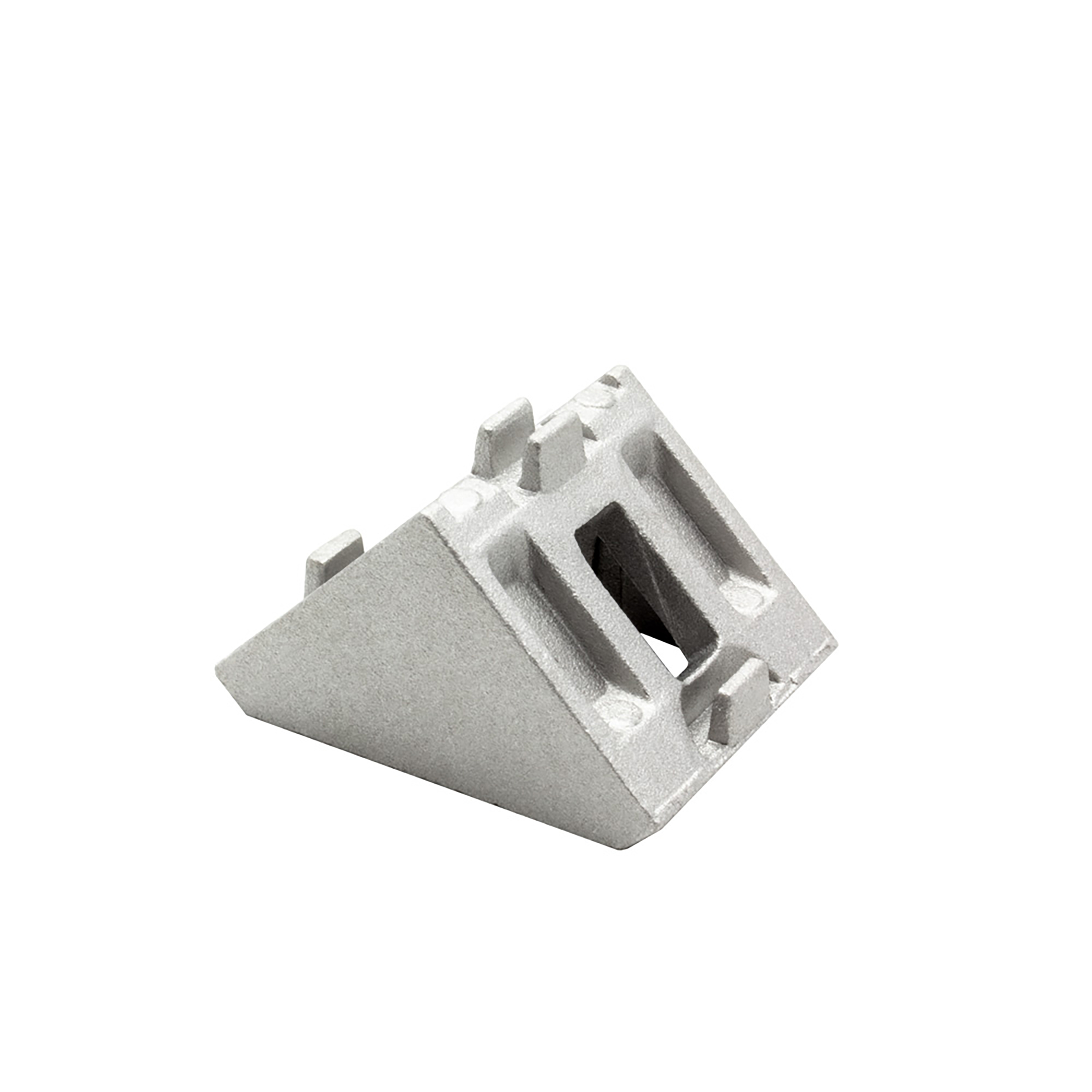 Befestigungswinkel ink. Schrauben und Nutensteine Nut 8 für Aluprofil 30-er 10 Stück