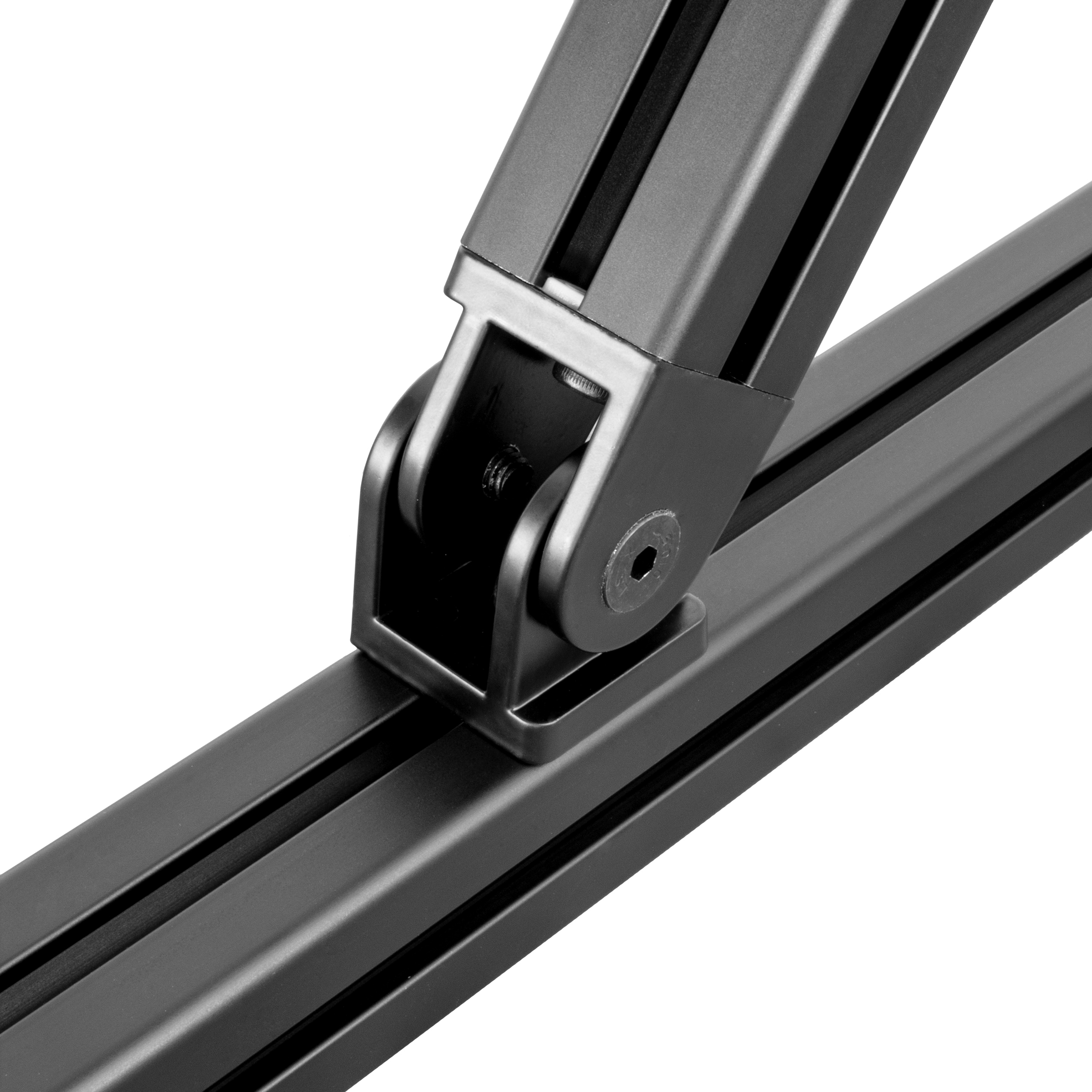 Gelenkverbinder Gelenk Winkelverbinder Nut 8 Aluprofil 40-er schwarz