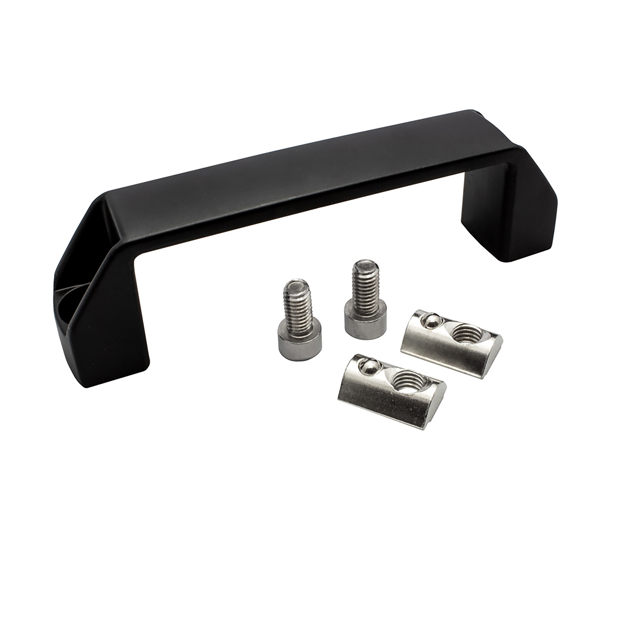 Bügelgriff Nut 8 Handgriff 90mm für Aluprofil 30-er inkl. Verschraubung - 1 Stück