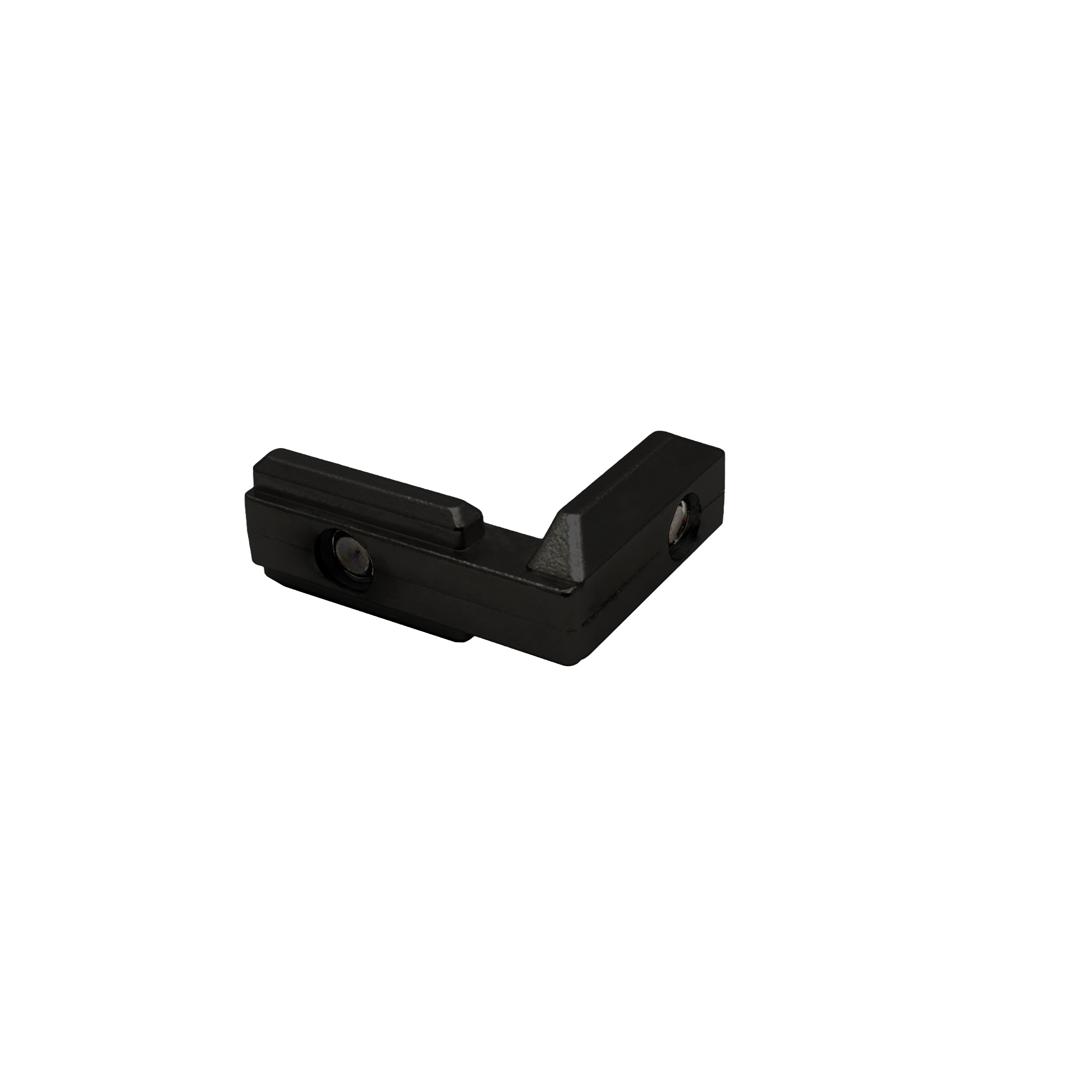 KLAK 30 - Innenwinkel Aussenwinkel M6 Nut 8 für Aluprofil 30-er schwarz - 1 Stück