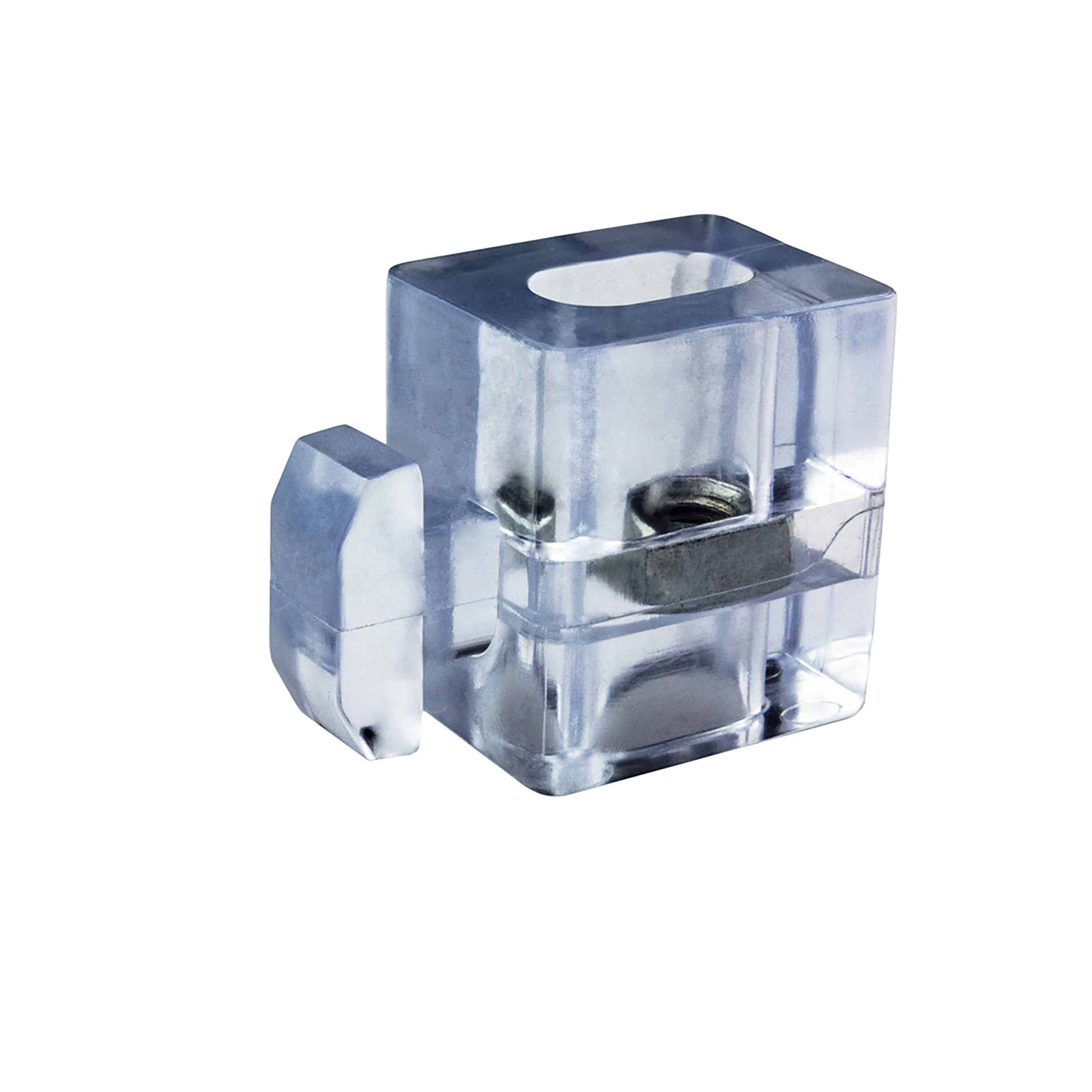 Verbindungsblock Uniblock Nut 8 Kunststoff M6 für Aluprofil 40-er 1 Stück