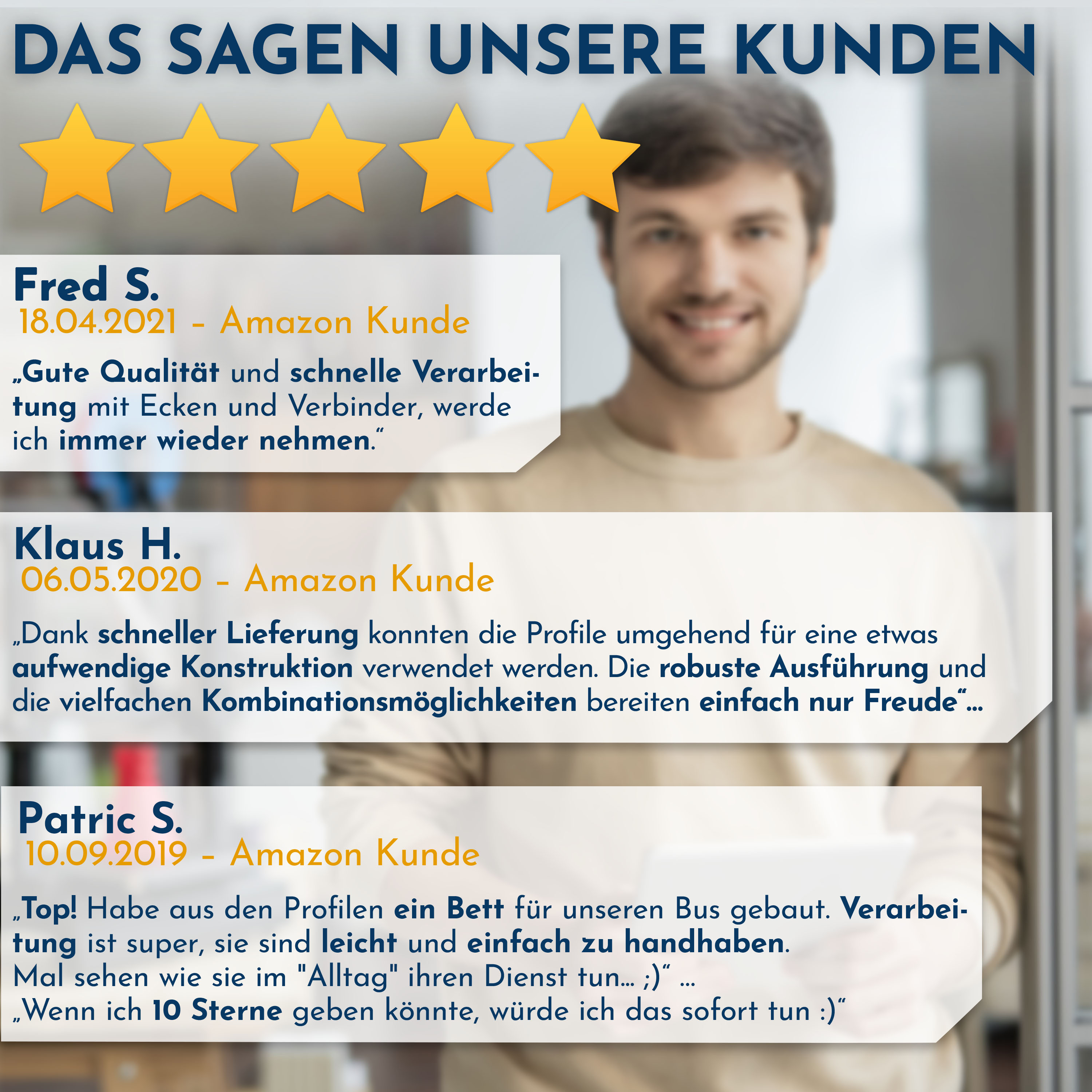 Alu Profil 12 Stück 20x20mm 2m System-, Montage-, Konstruktionsprofil Nut 6 schwarz