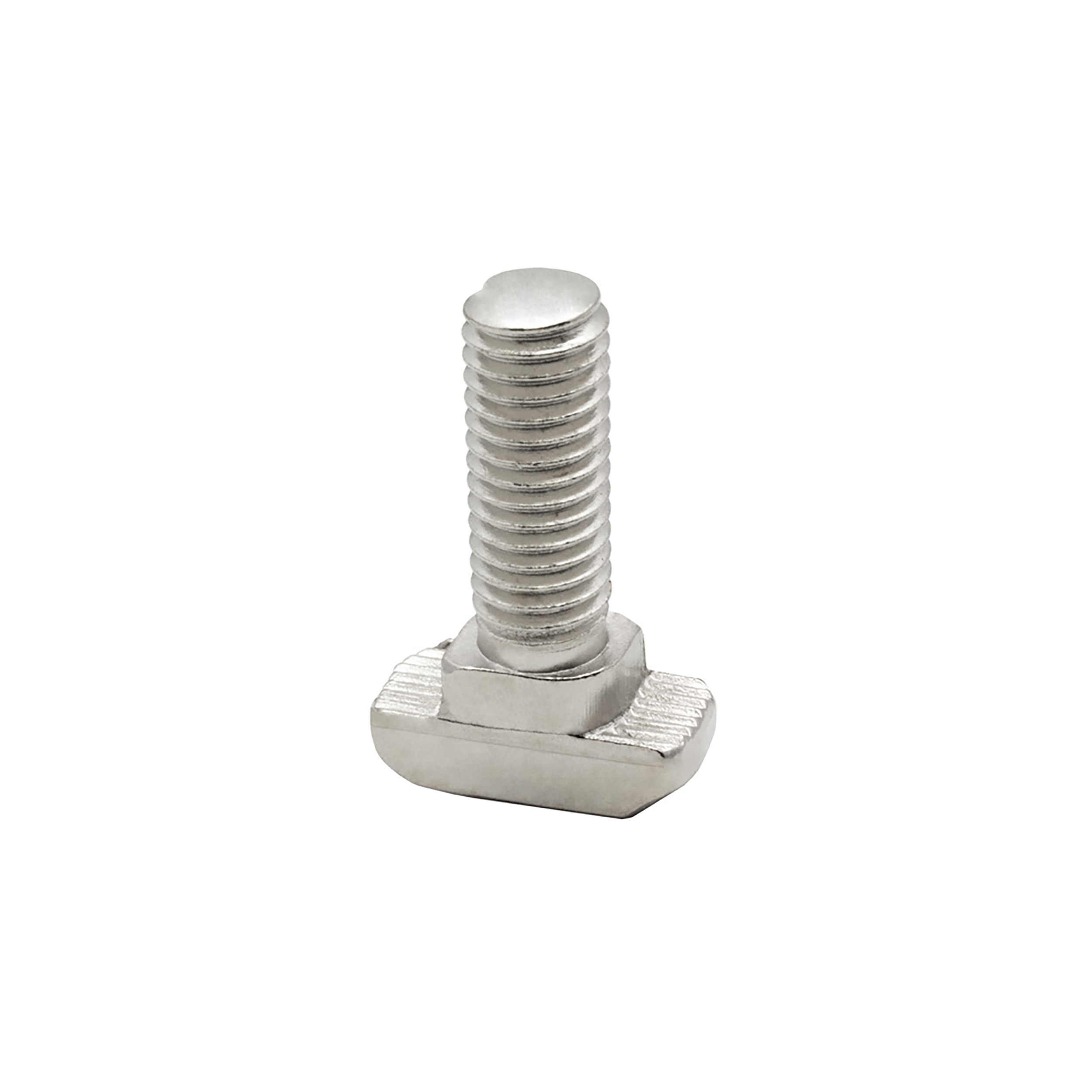 Hammerkopfschraube T-Schraube M8 25mm Nut 10 Aluprofil 45-er 10 Stück + Mutter