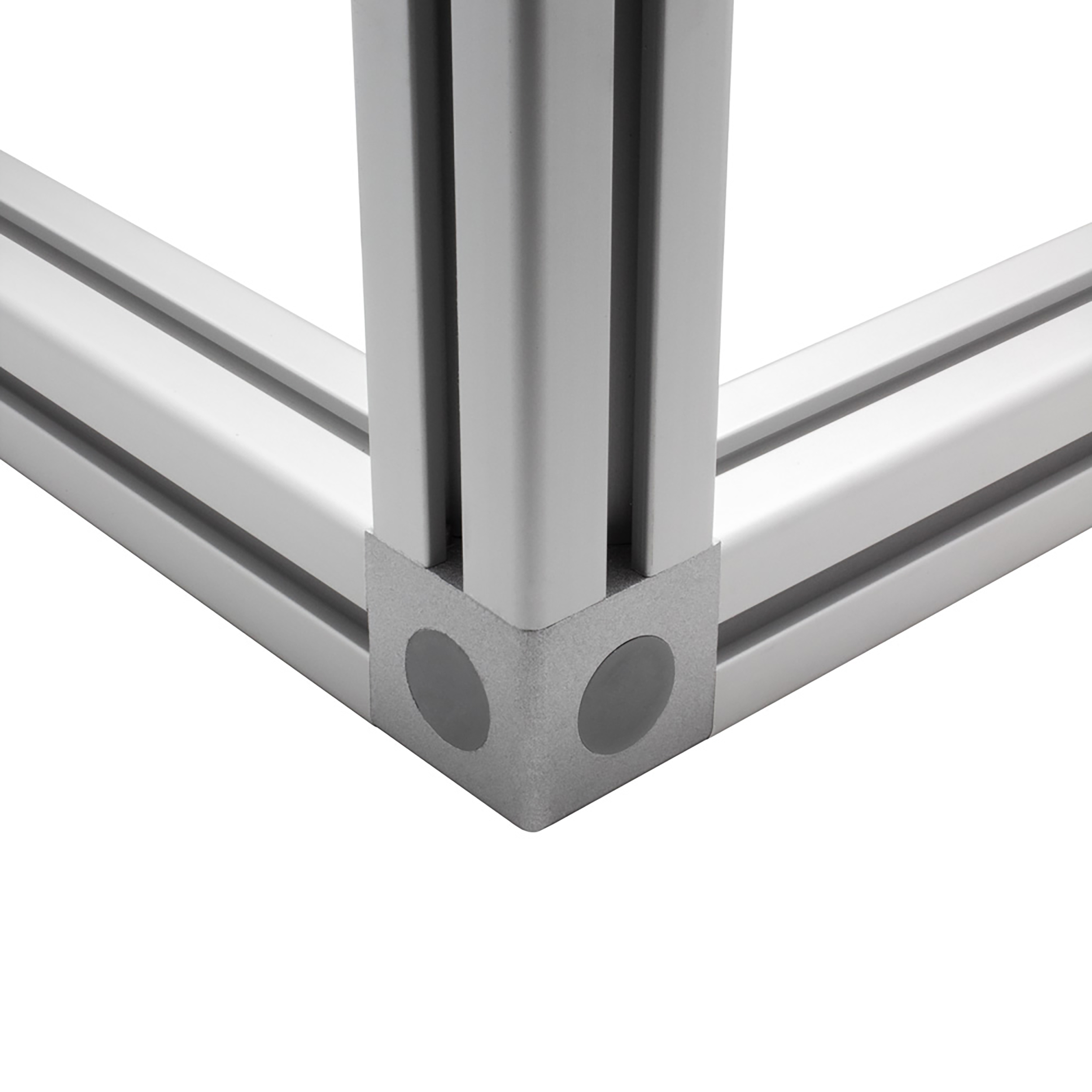 3-Wege Würfelverbinder Eck-Verbinder für Aluprofil 40x40 - 1 Stück 3-Wege Würfelverbinder Eck-Verbinder für Aluprofil 40x40 - 1 Stück