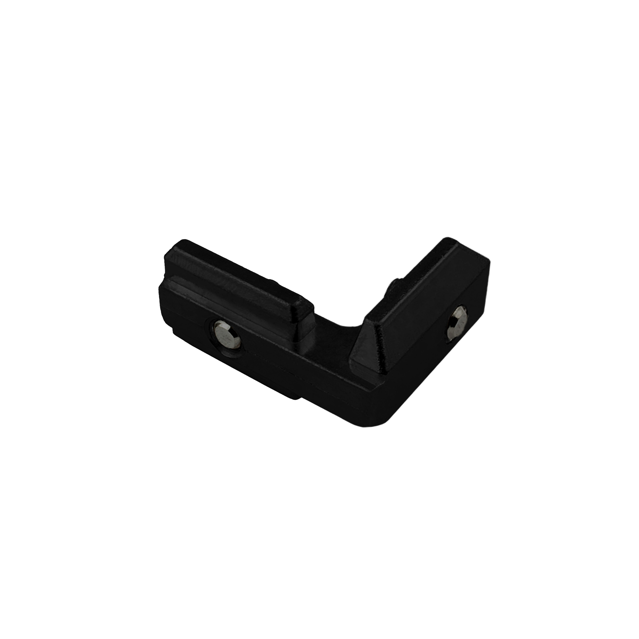 KLAK 40 - Innenwinkel Aussenwinkel M6 Nut 8 für Aluprofil 40-er schwarz - 1 Stück