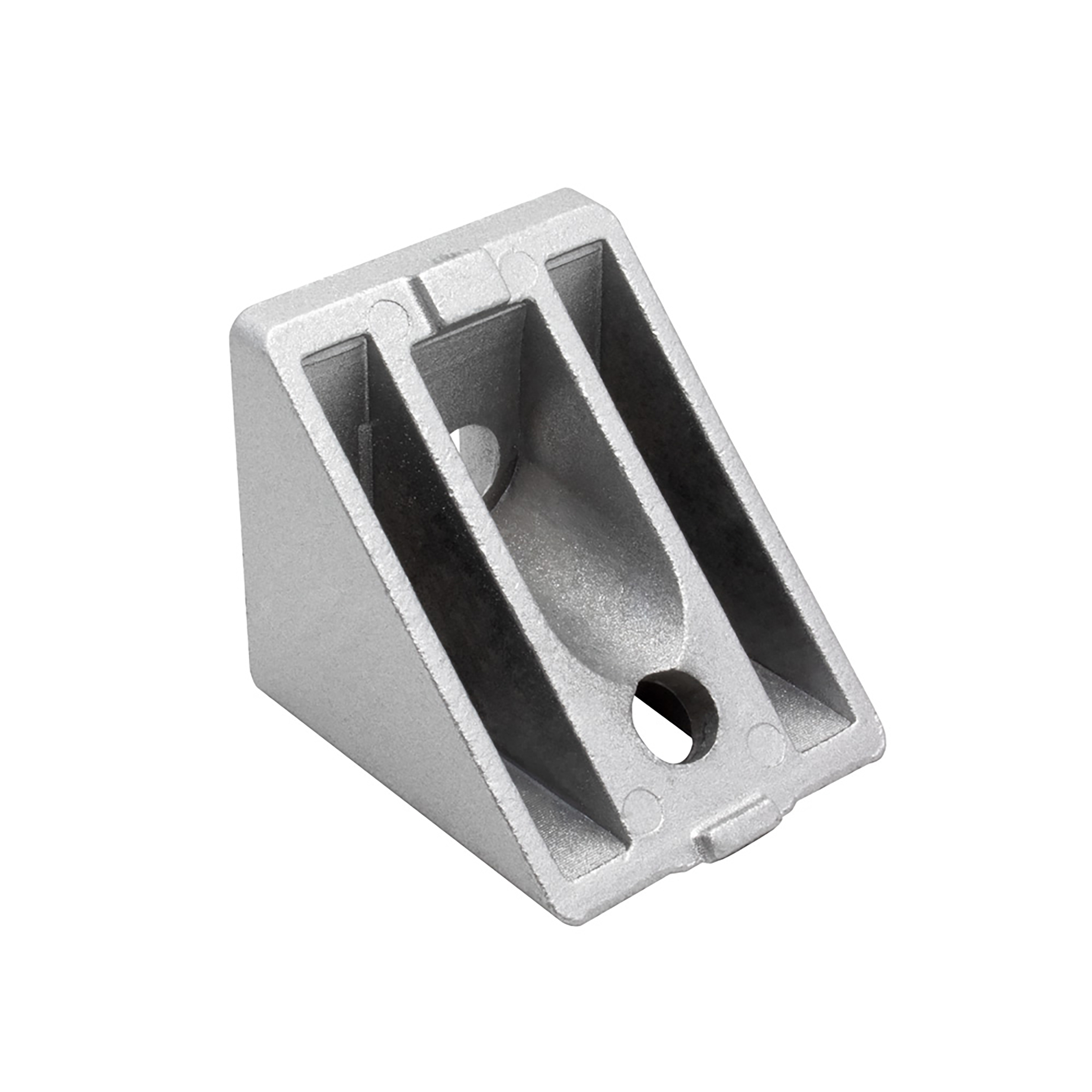 45 Grad Verbinder Stützverbinder Nut 8 für Aluprofil 40-er - 1 Stück