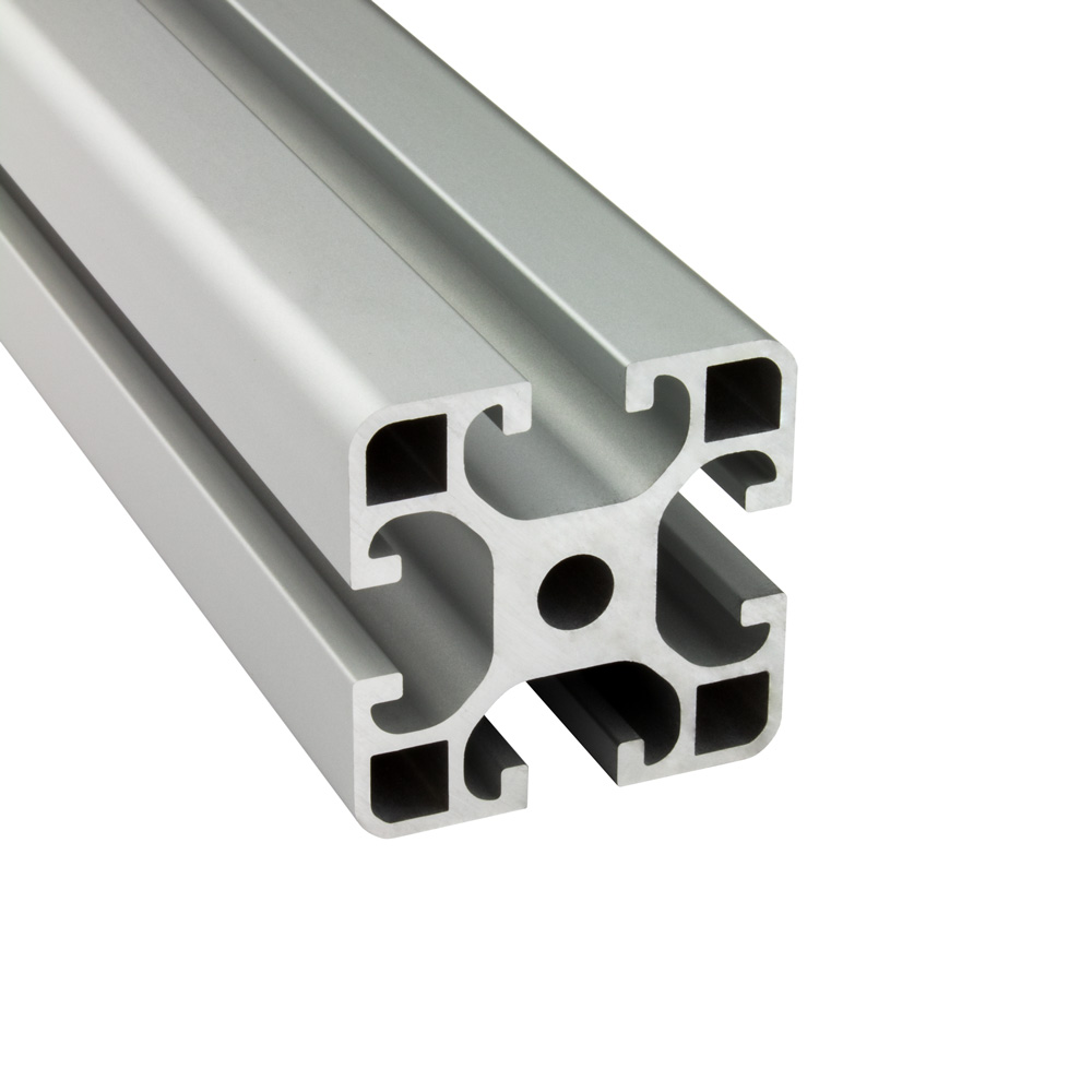 KLAK - Aluprofil 3m System-, Montage-, Konstruktionsprofil Nut 8 40x40 silber