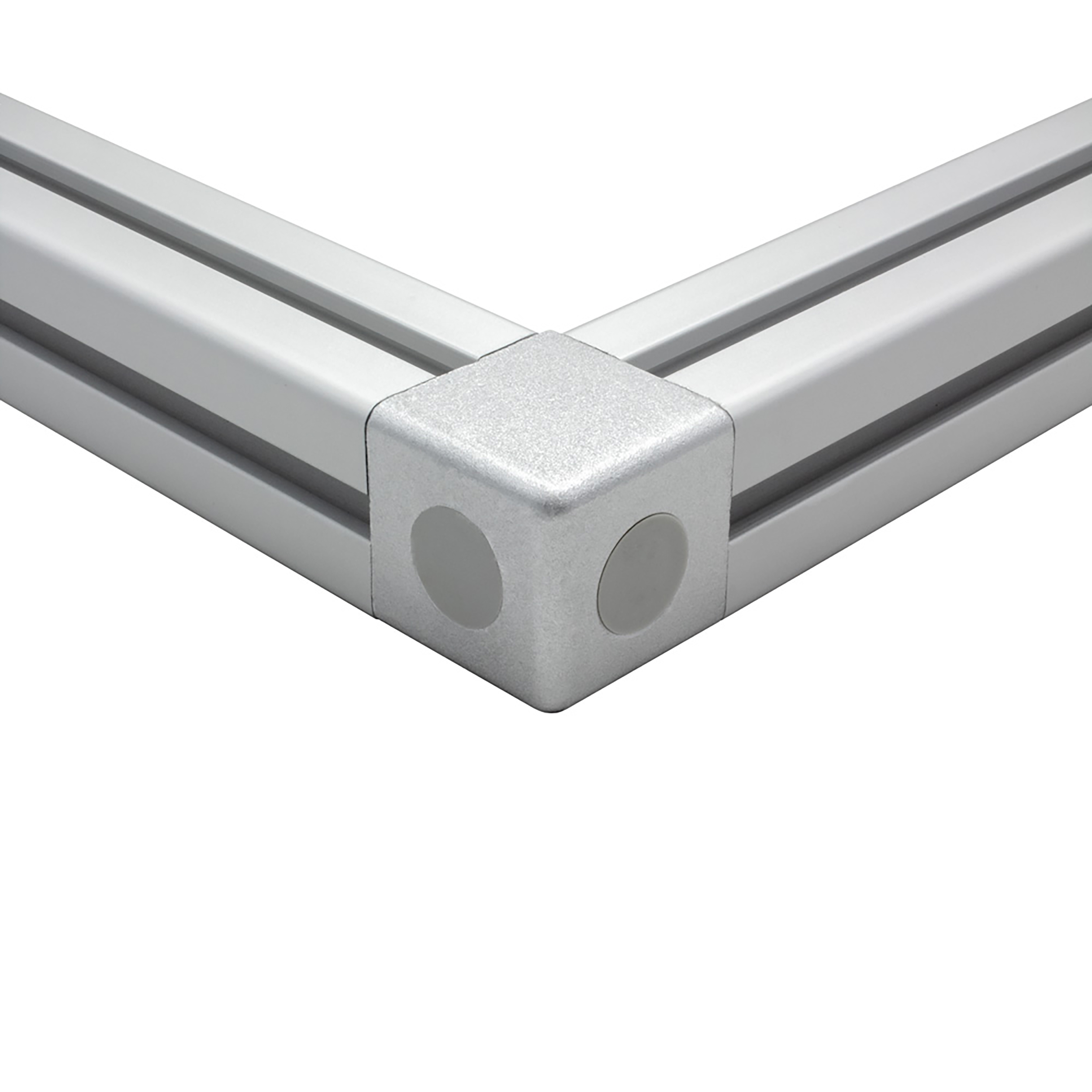 2-Wege Würfelverbinder Eck-Verbinder für Aluprofil 40x40 1 Stück