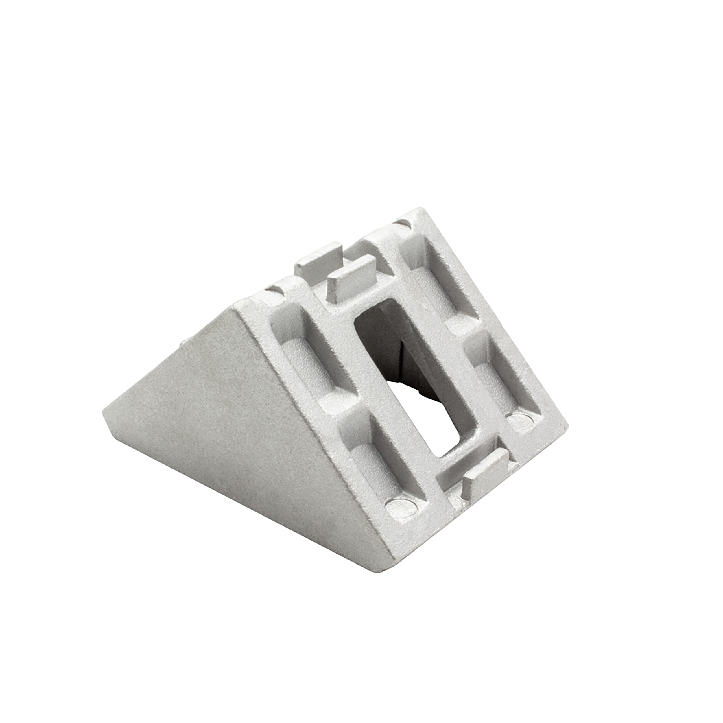 Befestigungswinkel ink. Schrauben und Nutensteine Nut 8 für Aluprofil 40-er 10 Stück
