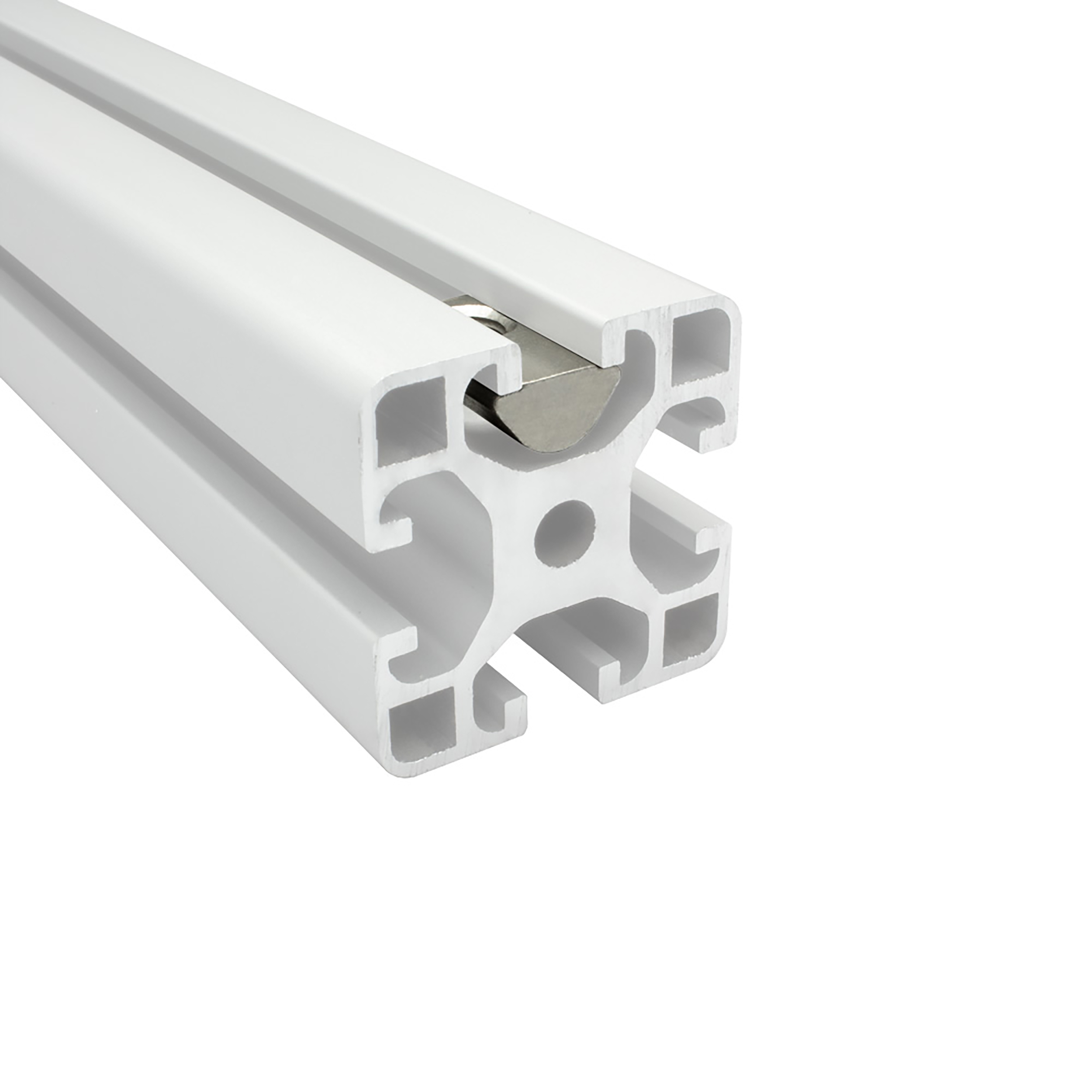 Nutenstein mit Federkugel und Steg M8 Nut 8 für Aluprofil 40-er - 1 Stück