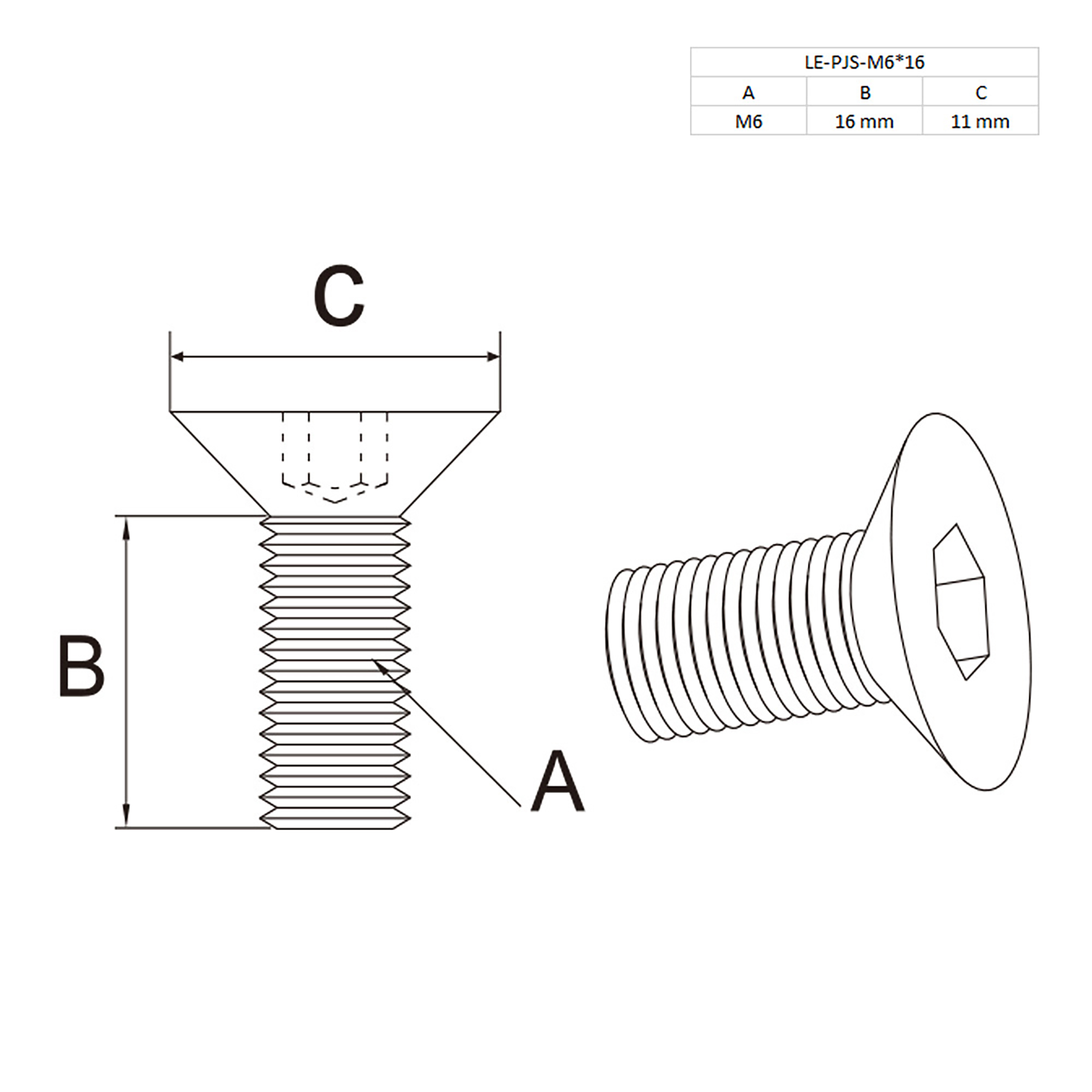 Scharnier Standard Nut 8 für 40-er inkl. Verschraubung - 4 Stück